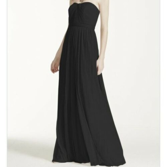 David's Bridal Versa Black Convertible dress S 4 - Picture 2 of 7